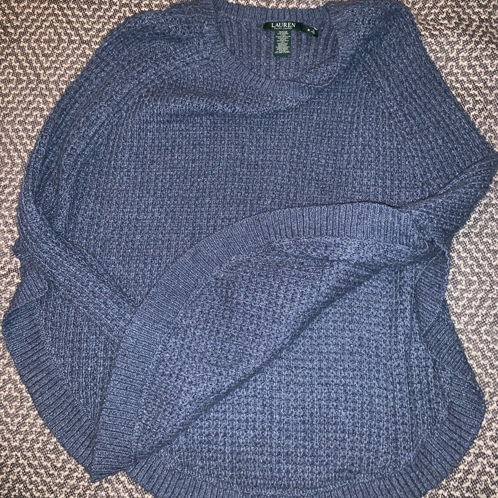 Ralph Lauren knit sweater poncho